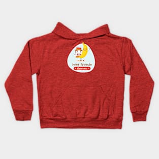 Best friends forever - Banana & Peanut butter Kids Hoodie